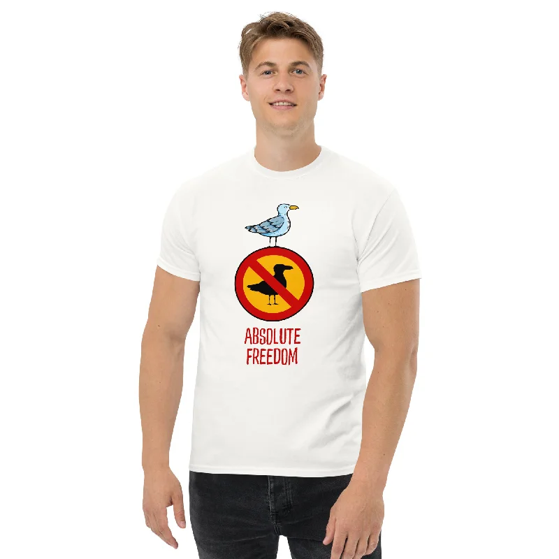 Sartre - Absolute Freedom Seagull - Plus-Sized T-Shirt