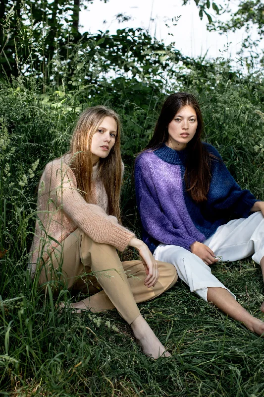 Tie - Front Women's Lambswool Sweaters in Pastel HuesSweater Mira