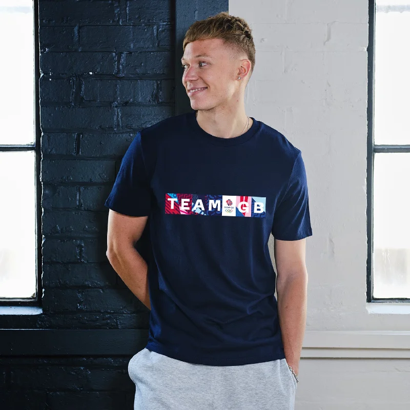 Plus Size Women T Shirt for a Comfortable and Flattering FitTeam GB Montmartre Men's Navy Printed T-Shirt Plus Size Women T Shirt for a Comfortable and Flattering FitTeam GB Montmartre Men's Navy Printed T-Shirt