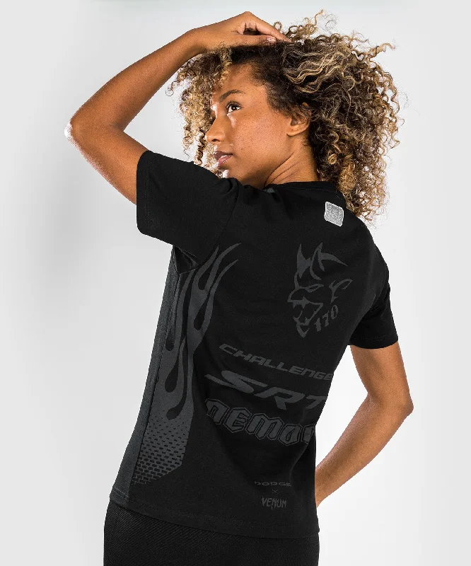 Ringer T Shirt Women with Retro - Inspired StripesVenum x Dodge Challenger SRT Demon 170 Women's T-Shirt - Black