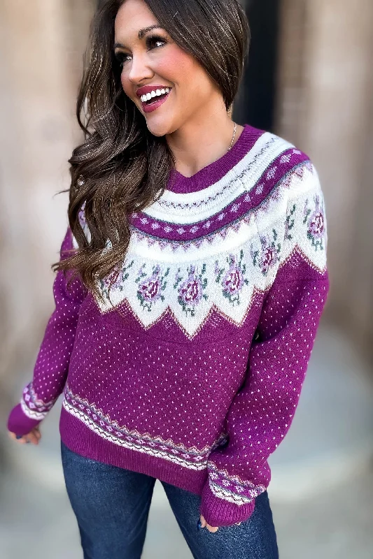 Bell - Sleeve Women's Mohair - Wool Blend SweatersVintage Pattern Crew Neck Knit Sweater Bell - Sleeve Women's Mohair - Wool Blend SweatersVintage Pattern Crew Neck Knit Sweater