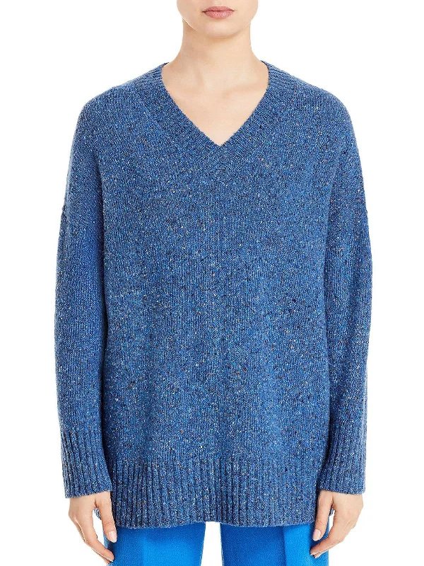 A - Line Women's Merino Wool Sweater Dresses in Classic StylesWomens Cashmere V-neck Pullover Sweater A - Line Women's Merino Wool Sweater Dresses in Classic StylesWomens Cashmere V-neck Pullover Sweater