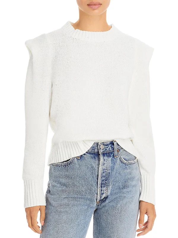 Wrap - Style Women's Lambswool Sweater Dresses in Elegant ShadesWomens Chenille Crewneck Pullover Sweater Wrap - Style Women's Lambswool Sweater Dresses in Elegant ShadesWomens Chenille Crewneck Pullover Sweater