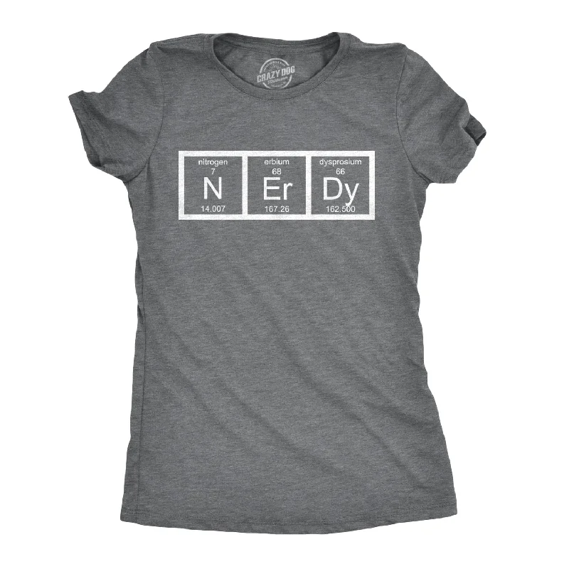 Sequined Women T Shirt for a Sparkly Night OutNerdy Periodic Table Women's T Shirt