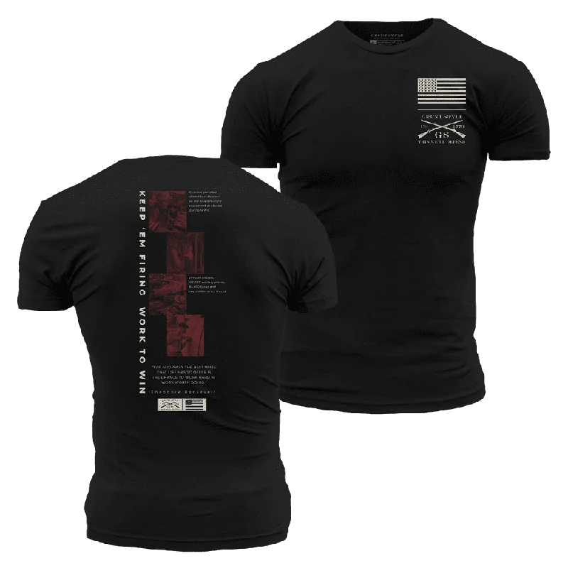 Work To Win T-Shirt - Black