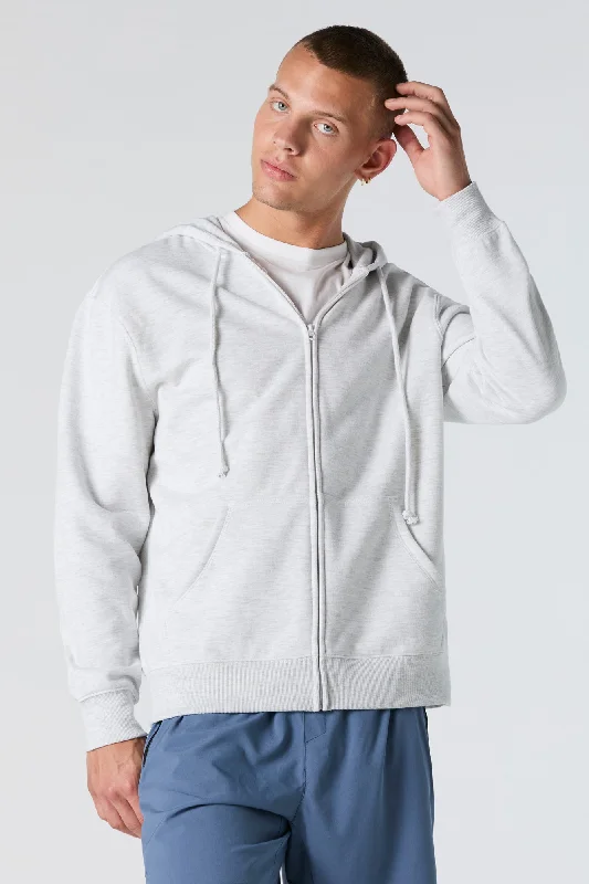 Women's hoodie with a glittery print for a glamorous and sparkly appearanceEveryday Solid Zip-Up Fleece Hoodie Women's hoodie with a glittery print for a glamorous and sparkly appearanceEveryday Solid Zip-Up Fleece Hoodie