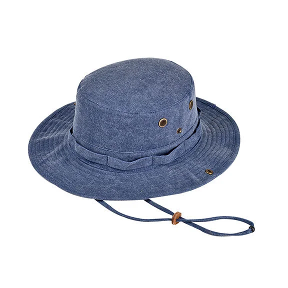 Women's zip - front sweatshirt with contrast stitching for a sporty aestheticAP1923 - Authentic Pigment Pigment Dyed Boonie Hat | Deep Navy/Khaki Women's zip - front sweatshirt with contrast stitching for a sporty aestheticAP1923 - Authentic Pigment Pigment Dyed Boonie Hat | Deep Navy/Khaki