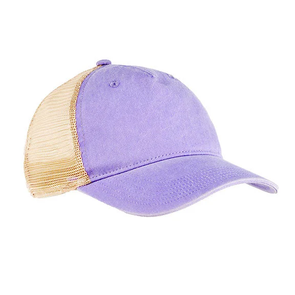 Women's color - block hoodie combining bold hues for a fashion - forward statementAP1924 - Authentic Pigment Pigment Dyed 5-Panel Trucker Hat | Light Purple/Khaki Women's color - block hoodie combining bold hues for a fashion - forward statementAP1924 - Authentic Pigment Pigment Dyed 5-Panel Trucker Hat | Light Purple/Khaki