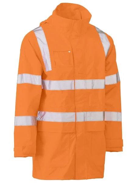 Women's denim jackets with distressed details for a casual and edgy lookBisley 3M Taped Hi Vis Rail Wet Weather Jacket BJ6964T Women's denim jackets with distressed details for a casual and edgy lookBisley 3M Taped Hi Vis Rail Wet Weather Jacket BJ6964T