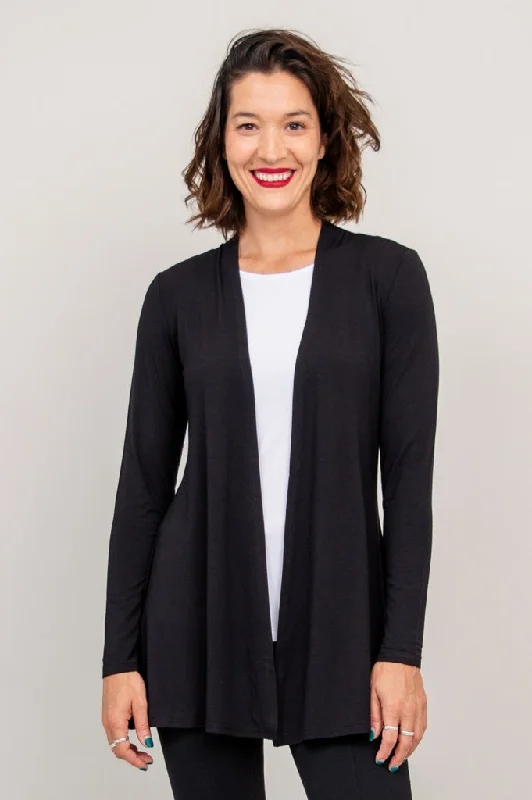 Women's trench coats with a removable belt for customizable stylingChopra Jacket, Black, Bamboo Women's trench coats with a removable belt for customizable stylingChopra Jacket, Black, Bamboo