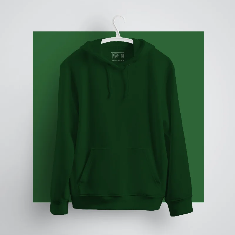 Women's graphic - printed sweatshirt featuring floral patterns for a feminine touchDark Green Hoodie - Fully Solid Women's graphic - printed sweatshirt featuring floral patterns for a feminine touchDark Green Hoodie - Fully Solid