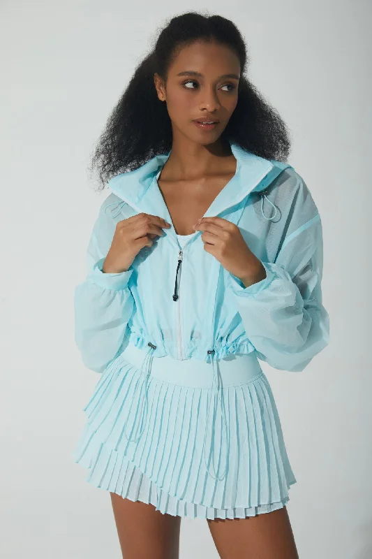 Women's crew - neck sweatshirt in a heather gray shade for a classic and versatile optionElodie Sun Protection Jacket - Sky