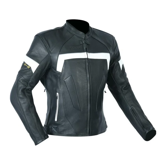 Women's waterproof rain jackets in bright yellow for high - visibility outdoor activitiesWomen's Racer Leather Jacket Women's waterproof rain jackets in bright yellow for high - visibility outdoor activitiesWomen's Racer Leather Jacket