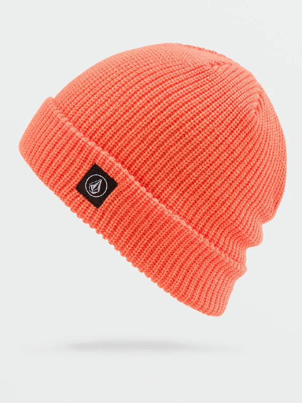 Women's bomber jackets with floral embroidery for a feminine and unique designFull Stone Beanie - Orange Glow