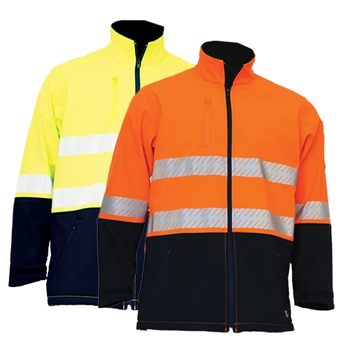 Women's pea coats in a plus - size fit for a flattering and warm winter coatKM Workwear Soft Shell Jacket c/w 3M Segmented Tape M7131T Women's pea coats in a plus - size fit for a flattering and warm winter coatKM Workwear Soft Shell Jacket c/w 3M Segmented Tape M7131T