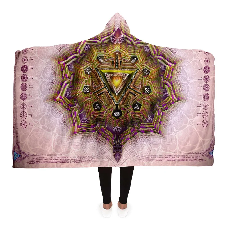 Women's sweatshirt with a mesh panel insert for breathability during workoutsManipura | Solar Plexus Chakra Hooded Blanket Women's sweatshirt with a mesh panel insert for breathability during workoutsManipura | Solar Plexus Chakra Hooded Blanket