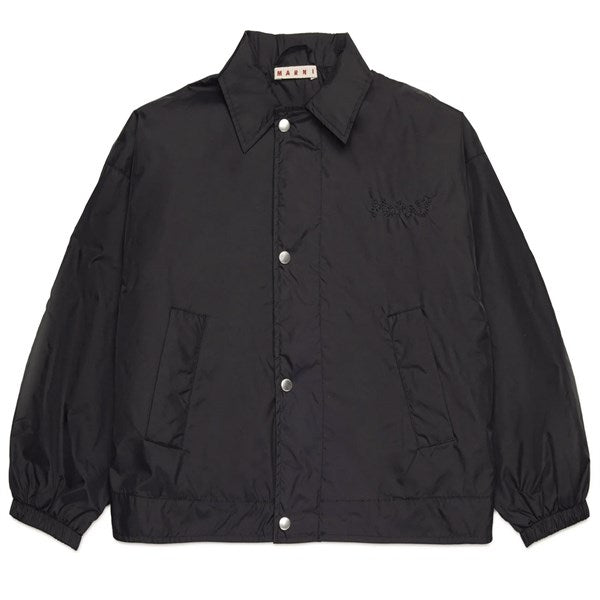 Women's double - breasted tweed jackets in classic colors for a sophisticated office lookMarni Black Jacket Women's double - breasted tweed jackets in classic colors for a sophisticated office lookMarni Black Jacket