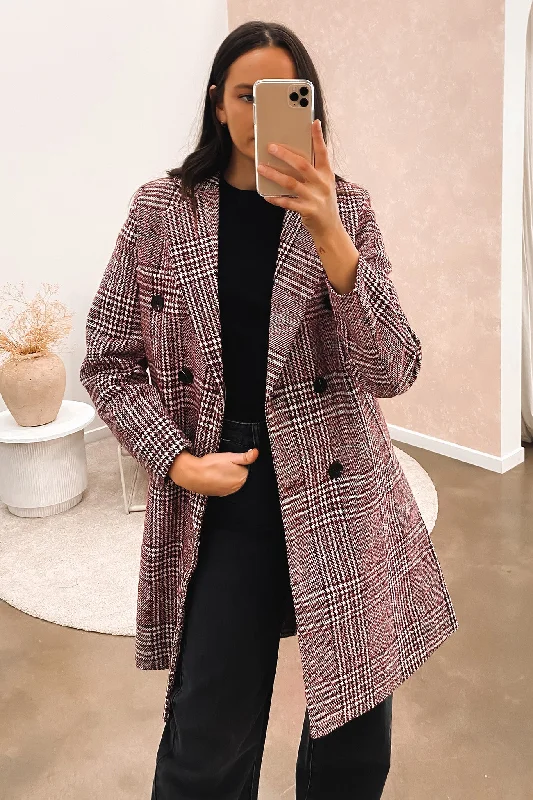 Women's bomber jackets with a holographic finish for a futuristic and eye - catching lookMillie Coat Red Women's bomber jackets with a holographic finish for a futuristic and eye - catching lookMillie Coat Red