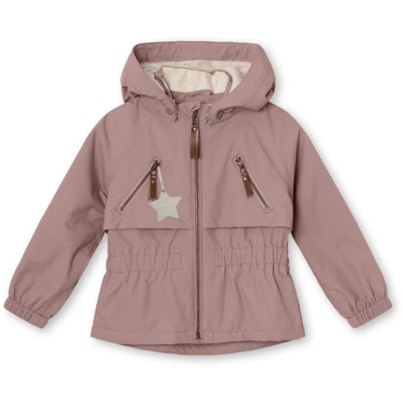 Women's long - line cardigan jackets in a soft knit for a cozy and elegant lookMINI A TURE Algea Spring Jacket w/Fleece Lining Pale Woodrose Women's long - line cardigan jackets in a soft knit for a cozy and elegant lookMINI A TURE Algea Spring Jacket w/Fleece Lining Pale Woodrose