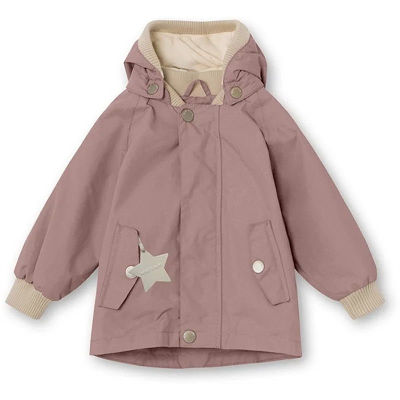 Women's bomber jackets with floral embroidery for a feminine and unique designMINI A TURE Wally Spring Jacket w/Fleece Lining Pale Woodrose Women's bomber jackets with floral embroidery for a feminine and unique designMINI A TURE Wally Spring Jacket w/Fleece Lining Pale Woodrose