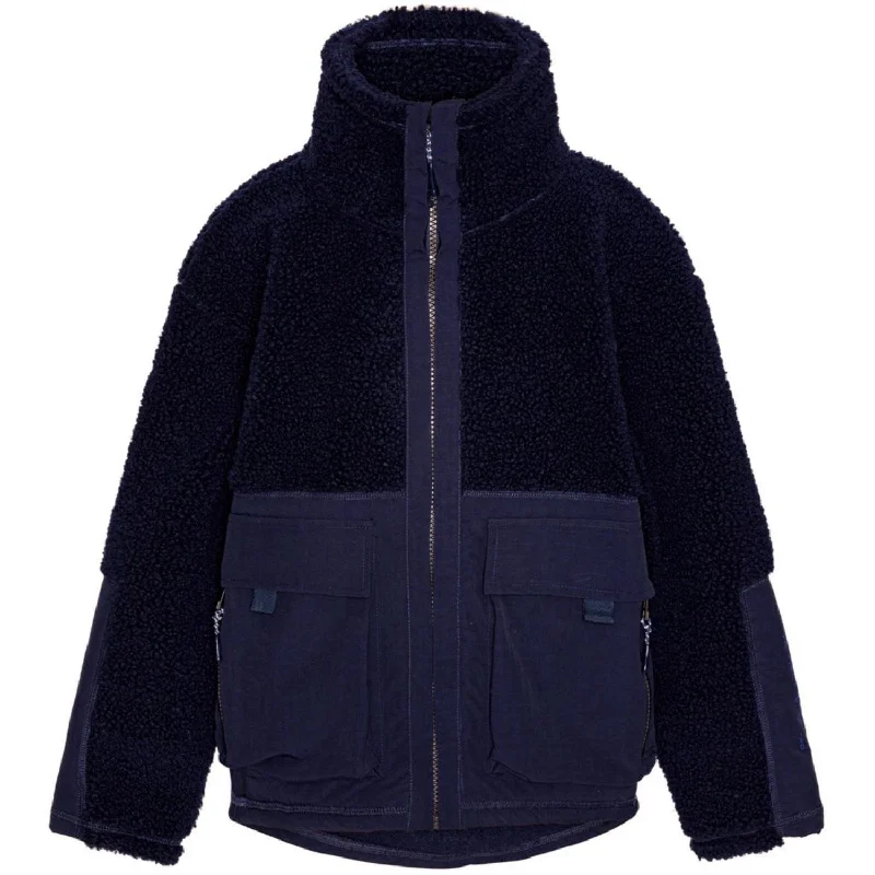 Women's quilted puffer jackets in a cropped silhouette for a modern twistMolo Dark Night Utha Jacket Women's quilted puffer jackets in a cropped silhouette for a modern twistMolo Dark Night Utha Jacket