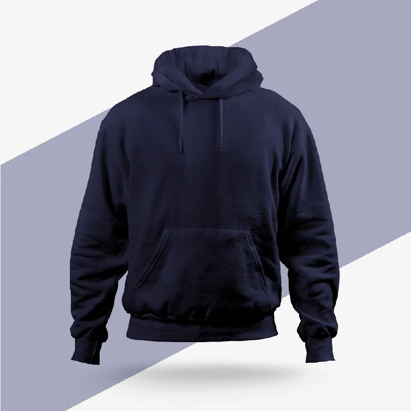 Women's zip - up sweatshirt in pastel blue for a soft and stylish outfitNavy Blue Hoodie - Fully Solid Women's zip - up sweatshirt in pastel blue for a soft and stylish outfitNavy Blue Hoodie - Fully Solid
