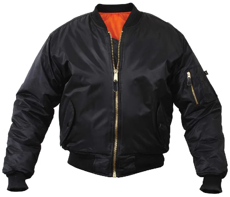 Women's moto jackets with a lace - up front for a unique and stylish touchRothco Mens Classic MA-1 Nylon Flight Jacket Women's moto jackets with a lace - up front for a unique and stylish touchRothco Mens Classic MA-1 Nylon Flight Jacket