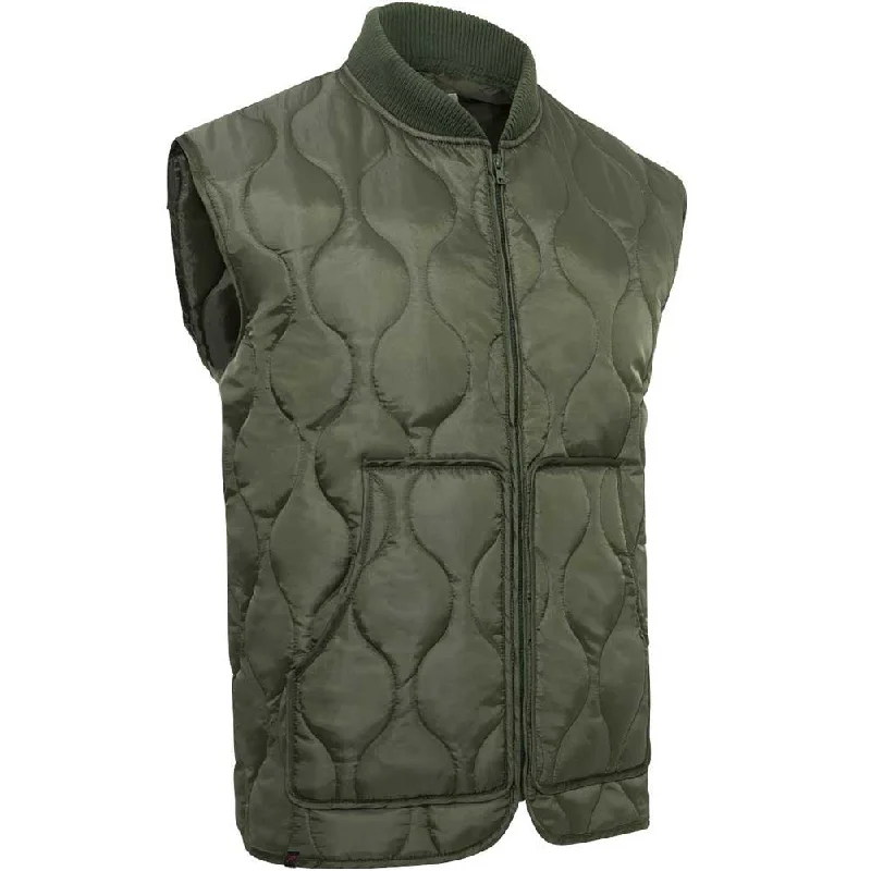 Women's military - style jackets with epaulets for a tough and fashionable appearanceRothco Mens Nylon Quilted Woobie Vest Women's military - style jackets with epaulets for a tough and fashionable appearanceRothco Mens Nylon Quilted Woobie Vest