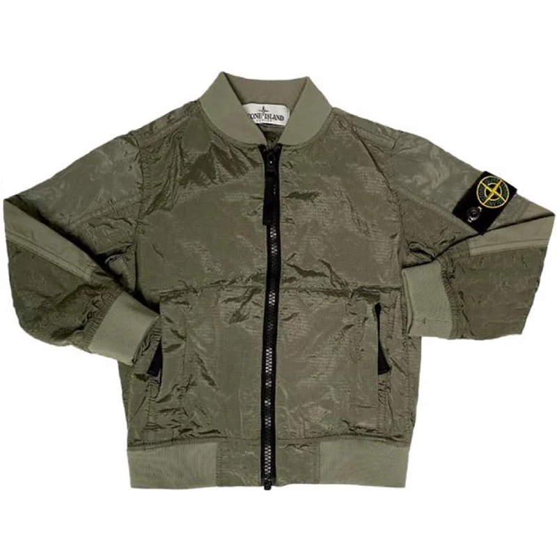 Women's double - breasted tweed jackets in classic colors for a sophisticated office lookStone Island Junior Jacket Green Women's double - breasted tweed jackets in classic colors for a sophisticated office lookStone Island Junior Jacket Green