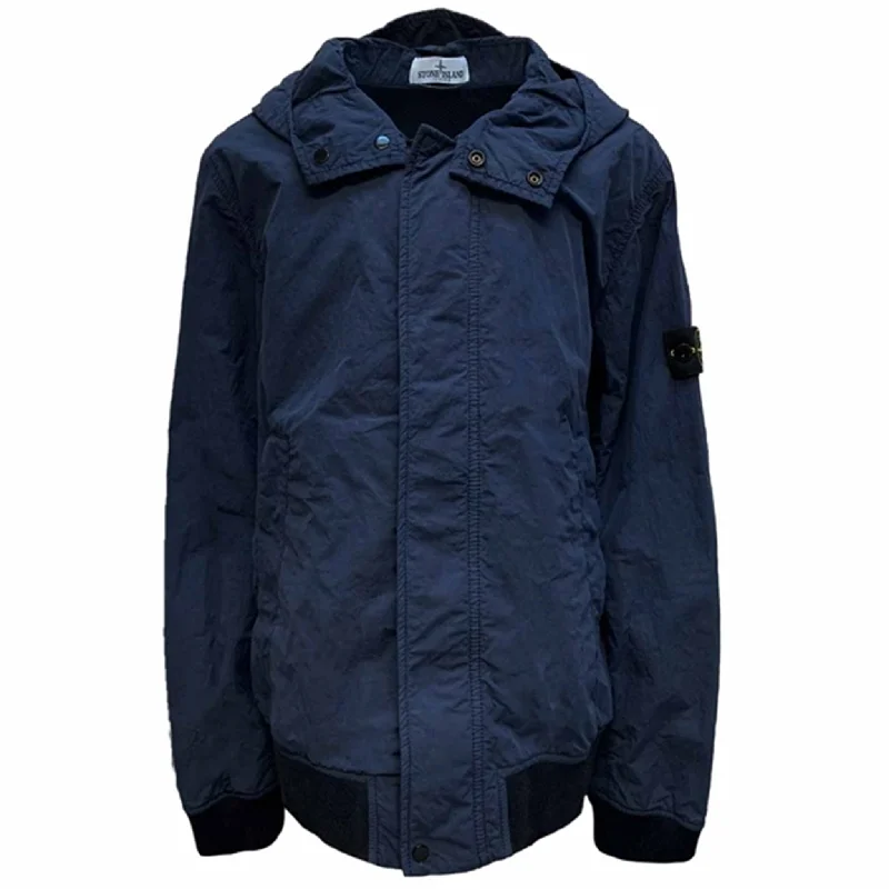 Women's denim jackets with distressed details for a casual and edgy lookStone Island Junior Jacket Navy Women's denim jackets with distressed details for a casual and edgy lookStone Island Junior Jacket Navy