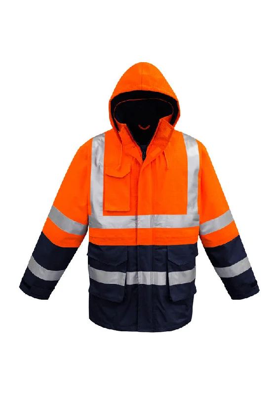 Women's quilted puffer jackets in a cropped silhouette for a modern twistSyzmik Mens FR Arc Rated Anti Static Waterproof Jacket ZJ900 Women's quilted puffer jackets in a cropped silhouette for a modern twistSyzmik Mens FR Arc Rated Anti Static Waterproof Jacket ZJ900