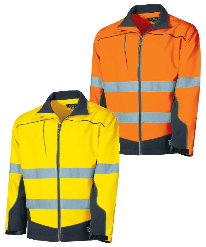 Women's shearling - lined suede jackets for ultimate warmth and luxuryTru Workwear Hi Vis 2 Tone Soft Shell Jacket c/w Reflective Tape TJ2960T1 Women's shearling - lined suede jackets for ultimate warmth and luxuryTru Workwear Hi Vis 2 Tone Soft Shell Jacket c/w Reflective Tape TJ2960T1