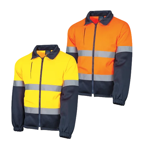 Women's denim jackets with distressed details for a casual and edgy lookTru Workwear Hi Vis 2 Tone Water Repellent Fleece Jacket c/w Reflective Tape TF2955T1 Women's denim jackets with distressed details for a casual and edgy lookTru Workwear Hi Vis 2 Tone Water Repellent Fleece Jacket c/w Reflective Tape TF2955T1