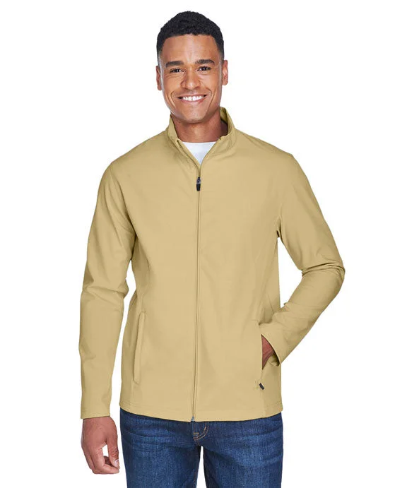 Women's tie - front hoodie in a lightweight fabric for summer layeringTT80 - Team 365 Mens Leader Soft Shell Jacket | Sport Vegas Gold Women's tie - front hoodie in a lightweight fabric for summer layeringTT80 - Team 365 Mens Leader Soft Shell Jacket | Sport Vegas Gold