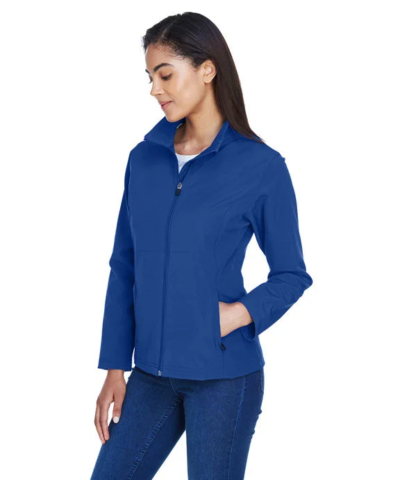 Women's quarter - zip sweatshirt made of organic cotton for eco - conscious fashionTT80W - Team 365 Ladies Leader Soft Shell Jacket | Sport Royal Women's quarter - zip sweatshirt made of organic cotton for eco - conscious fashionTT80W - Team 365 Ladies Leader Soft Shell Jacket | Sport Royal
