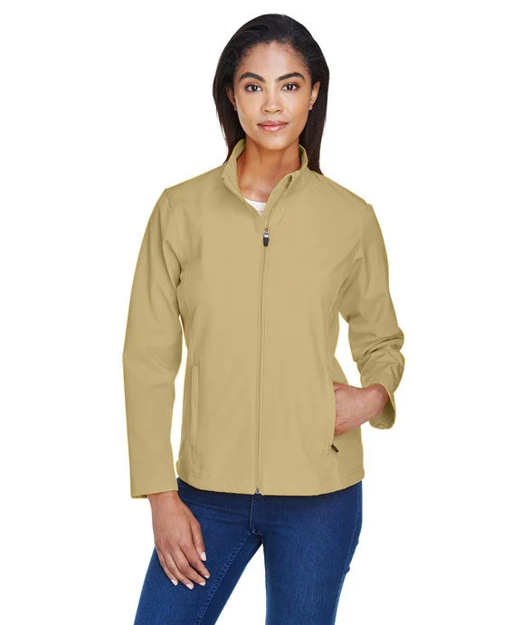 Women's zip - up sweatshirt in pastel blue for a soft and stylish outfitTT80W - Team 365 Ladies Leader Soft Shell Jacket | Sport Vegas Gold Women's zip - up sweatshirt in pastel blue for a soft and stylish outfitTT80W - Team 365 Ladies Leader Soft Shell Jacket | Sport Vegas Gold