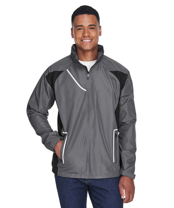 Women's long - sleeve cropped sweatshirt with ribbed cuffs for a snug fitTT86 - Team 365 Mens Dominator Waterproof Jacket | Sport Graphite Women's long - sleeve cropped sweatshirt with ribbed cuffs for a snug fitTT86 - Team 365 Mens Dominator Waterproof Jacket | Sport Graphite