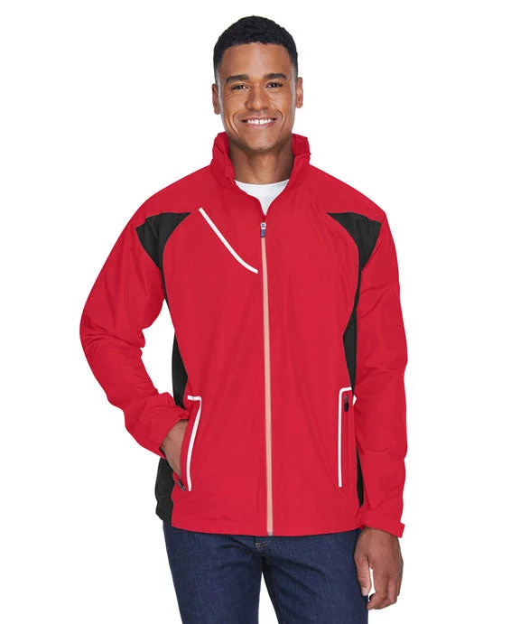 Women's fleece - lined hoodie with thumbholes for warmth in winterTT86 - Team 365 Mens Dominator Waterproof Jacket | Sport Red Women's fleece - lined hoodie with thumbholes for warmth in winterTT86 - Team 365 Mens Dominator Waterproof Jacket | Sport Red
