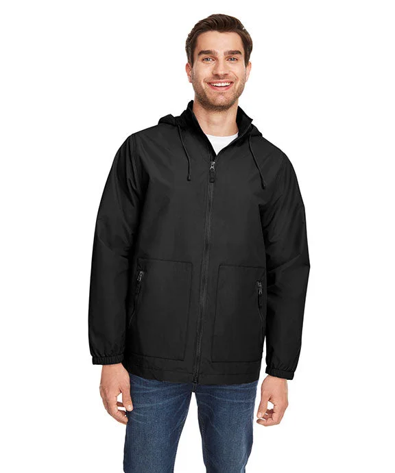 Women's tie - front hoodie in a lightweight fabric for summer layeringTT87 - Team 365 Unisex Zone HydroSport™ Storm Flap Jacket | Black Women's tie - front hoodie in a lightweight fabric for summer layeringTT87 - Team 365 Unisex Zone HydroSport™ Storm Flap Jacket | Black