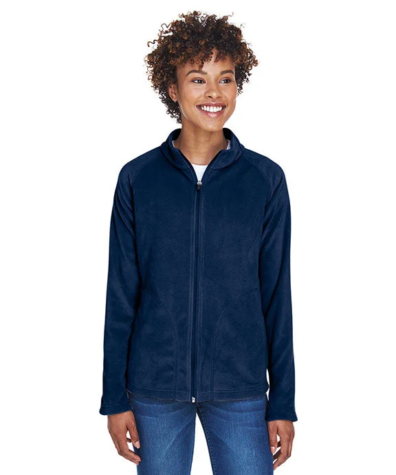 Women's quarter - zip sweatshirt made of organic cotton for eco - conscious fashionTT90W - Team 365 Ladies Campus Microfleece Jacket | Sport Dark Navy Women's quarter - zip sweatshirt made of organic cotton for eco - conscious fashionTT90W - Team 365 Ladies Campus Microfleece Jacket | Sport Dark Navy