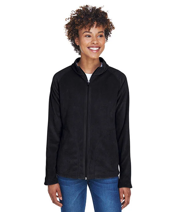 Women's hoodie with a detachable hood for customizable stylingTT90W - Team 365 Ladies Campus Microfleece Jacket Women's hoodie with a detachable hood for customizable stylingTT90W - Team 365 Ladies Campus Microfleece Jacket