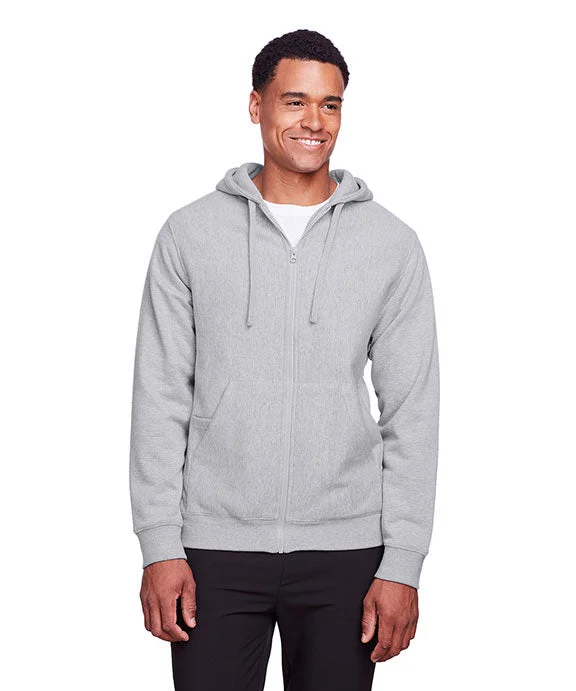 Women's long - sleeve cropped sweatshirt with ribbed cuffs for a snug fitTT95 - Team 365 Mens Zone HydroSport™ Heavyweight Full-Zip Hooded Sweatshirt | Athletic Heather Women's long - sleeve cropped sweatshirt with ribbed cuffs for a snug fitTT95 - Team 365 Mens Zone HydroSport™ Heavyweight Full-Zip Hooded Sweatshirt | Athletic Heather