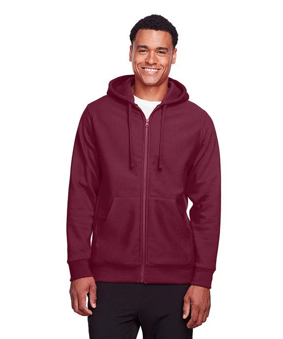 Women's mock - neck sweatshirt made of moisture - wicking material for fitness useTT95 - Team 365 Mens Zone HydroSport™ Heavyweight Full-Zip Hooded Sweatshirt | Sport Dark Maroon Women's mock - neck sweatshirt made of moisture - wicking material for fitness useTT95 - Team 365 Mens Zone HydroSport™ Heavyweight Full-Zip Hooded Sweatshirt | Sport Dark Maroon