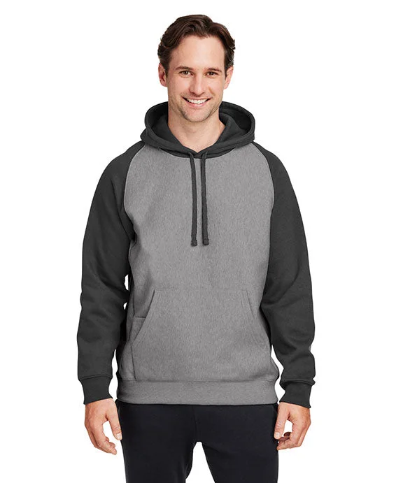 Women's quarter - zip sweatshirt made of organic cotton for eco - conscious fashionTT96CB - Team 365 Unisex Zone HydroSport™ Heavyweight Colorblock Hooded Sweatshirt | Dk Grey Hthr/Black Women's quarter - zip sweatshirt made of organic cotton for eco - conscious fashionTT96CB - Team 365 Unisex Zone HydroSport™ Heavyweight Colorblock Hooded Sweatshirt | Dk Grey Hthr/Black