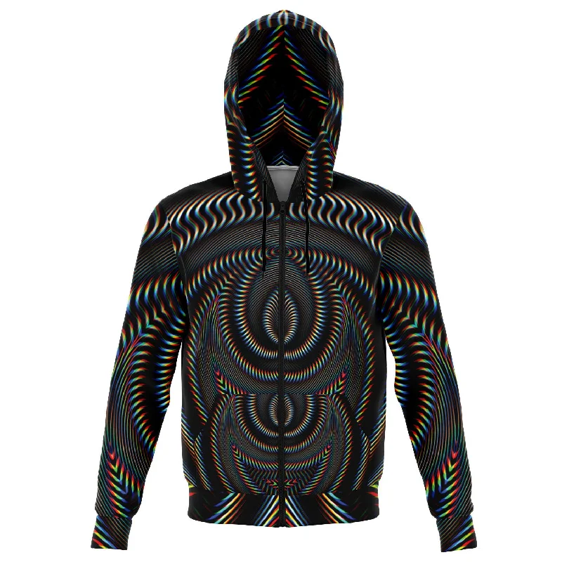 Waveform Zip Up Hoodie