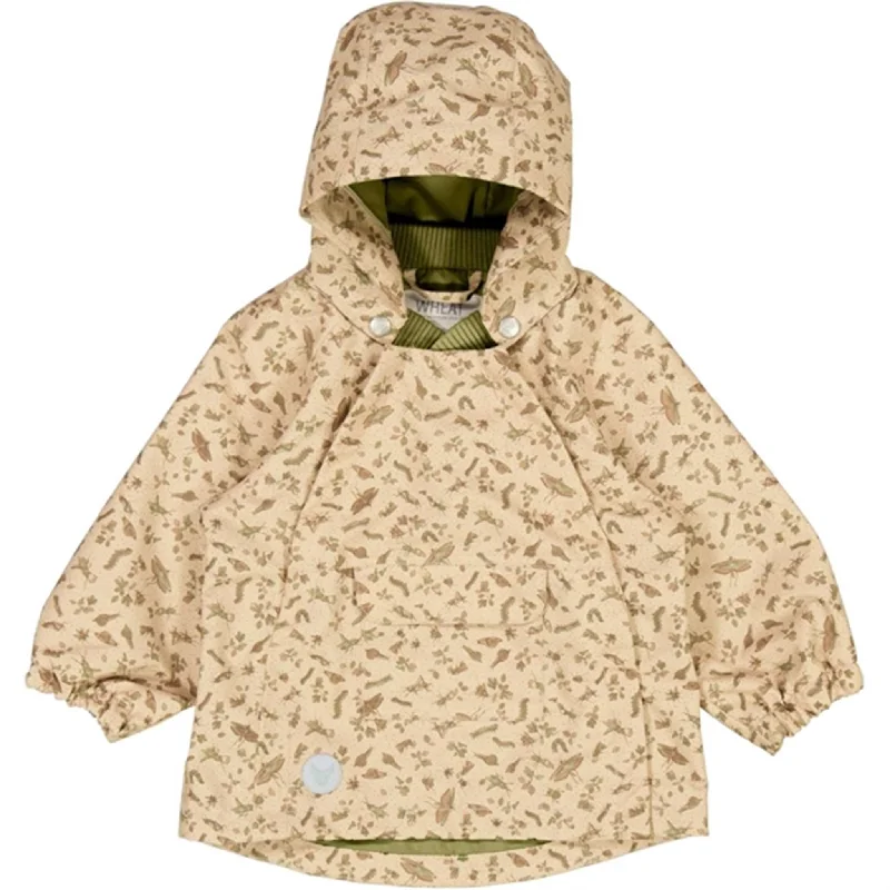 Women's shearling - lined suede jackets for ultimate warmth and luxuryWheat Jacket Sveo Tech Sand Insects Women's shearling - lined suede jackets for ultimate warmth and luxuryWheat Jacket Sveo Tech Sand Insects