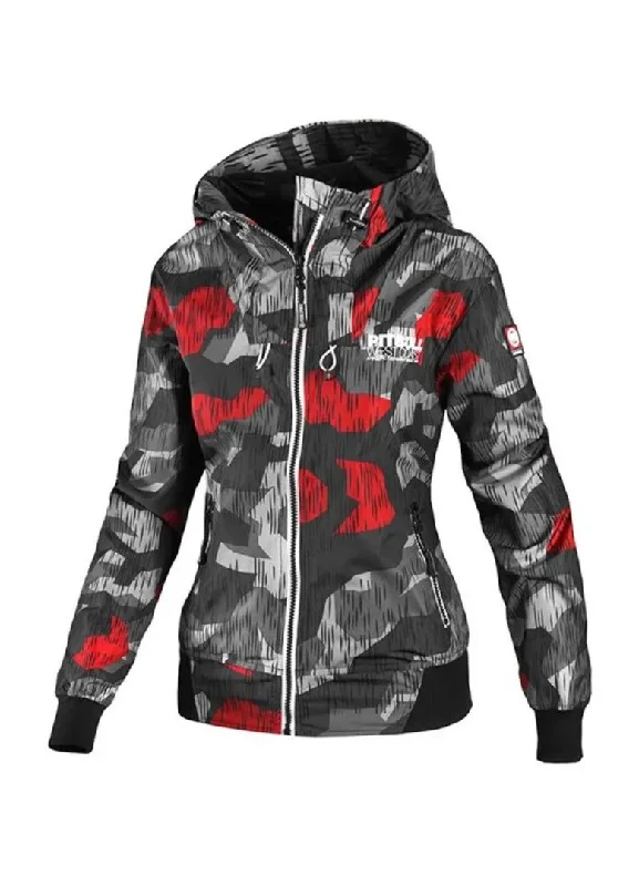 Women's military - style jackets with epaulets for a tough and fashionable appearanceWomen's transitional jacket Aaricia III Camo Women's military - style jackets with epaulets for a tough and fashionable appearanceWomen's transitional jacket Aaricia III Camo