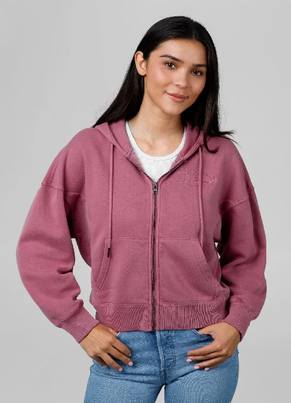 Women's zip-up hoodie Washed Manzanita II