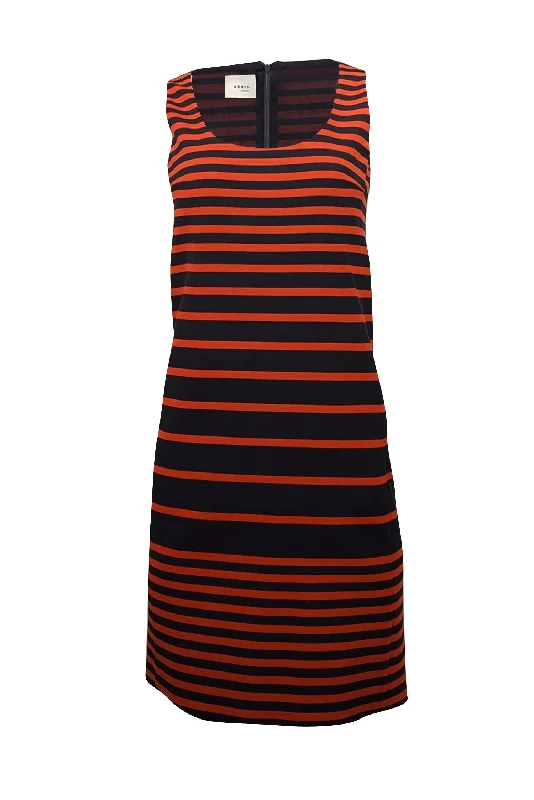 Mini Women Dress with a Short Hem for a Young and Trendy Style Mini Women Dress with a Short Hem for a Young and Trendy Style Akris - Navy & Orange Striped Sleeveless Dress Sz 4 Mini Women Dress with a Short Hem for a Young and Trendy Style Mini Women Dress with a Short Hem for a Young and Trendy Style Akris - Navy & Orange Striped Sleeveless Dress Sz 4