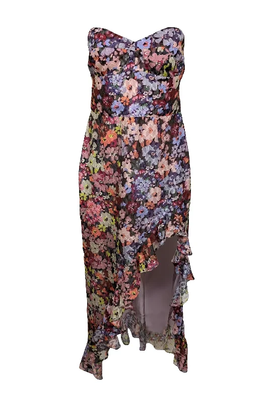 Lace - Embellished Women Dress for an Elegant and Sophisticated Appearance Lace - Embellished Women Dress for an Elegant and Sophisticated Appearance Amanda Uprichard - Purple & Multicolor Floral Print Strapless High-Low Dress Sz L Lace - Embellished Women Dress for an Elegant and Sophisticated Appearance Lace - Embellished Women Dress for an Elegant and Sophisticated Appearance Amanda Uprichard - Purple & Multicolor Floral Print Strapless High-Low Dress Sz L